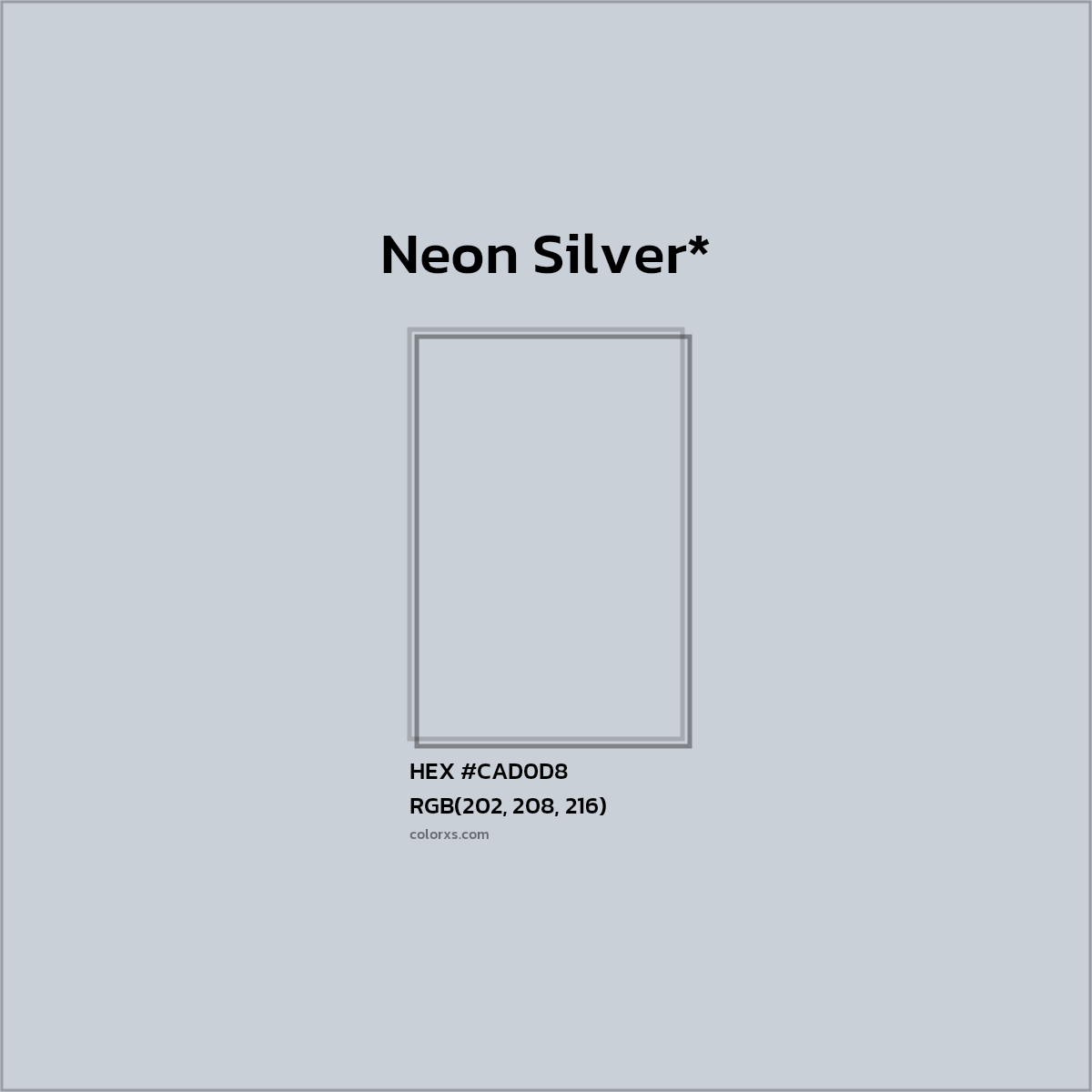 HEX #CAD0D8 Color Name, Color Code, Palettes, Similar Paints, Images