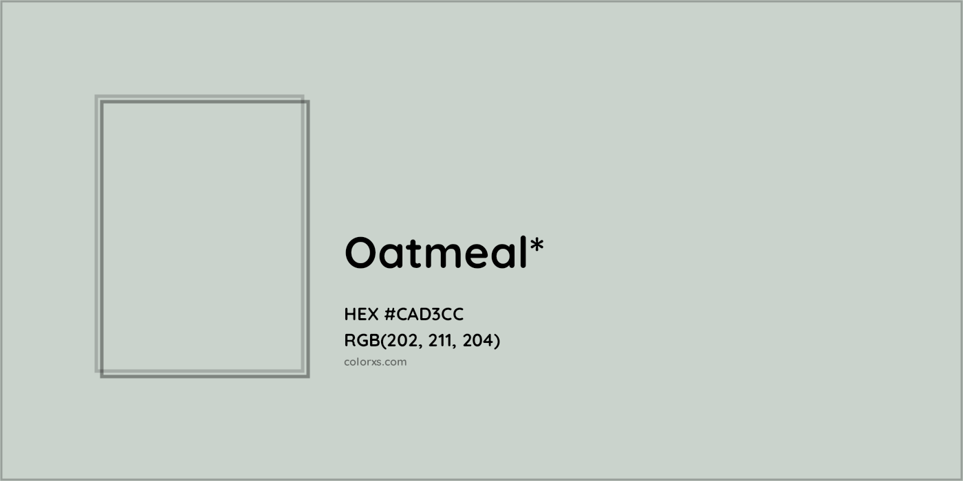HEX #CAD3CC Color Name, Color Code, Palettes, Similar Paints, Images