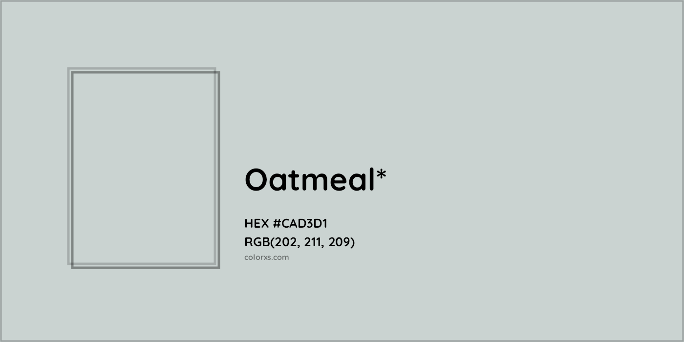 HEX #CAD3D1 Color Name, Color Code, Palettes, Similar Paints, Images
