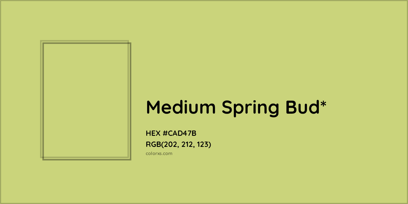 HEX #CAD47B Color Name, Color Code, Palettes, Similar Paints, Images
