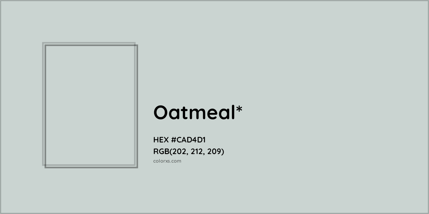 HEX #CAD4D1 Color Name, Color Code, Palettes, Similar Paints, Images