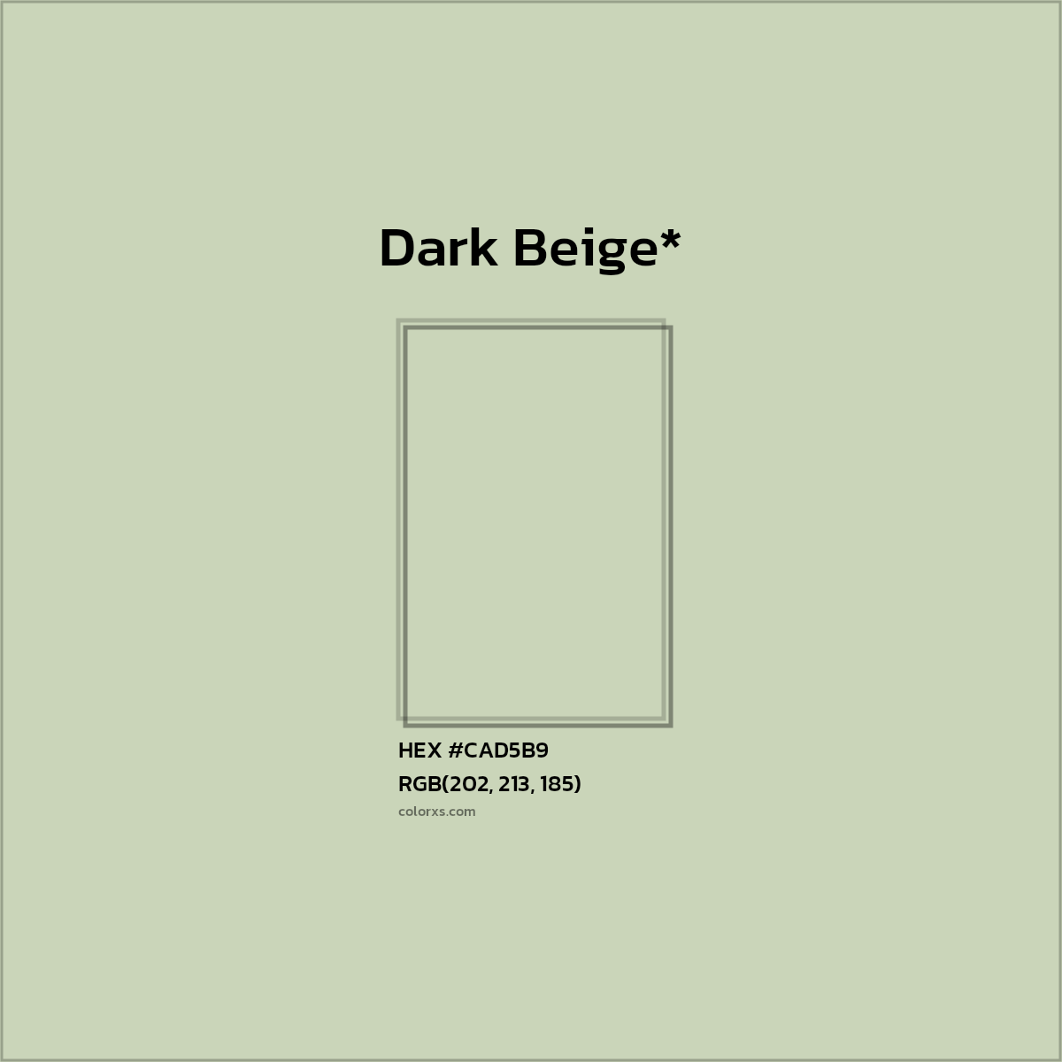 HEX #CAD5B9 Color Name, Color Code, Palettes, Similar Paints, Images