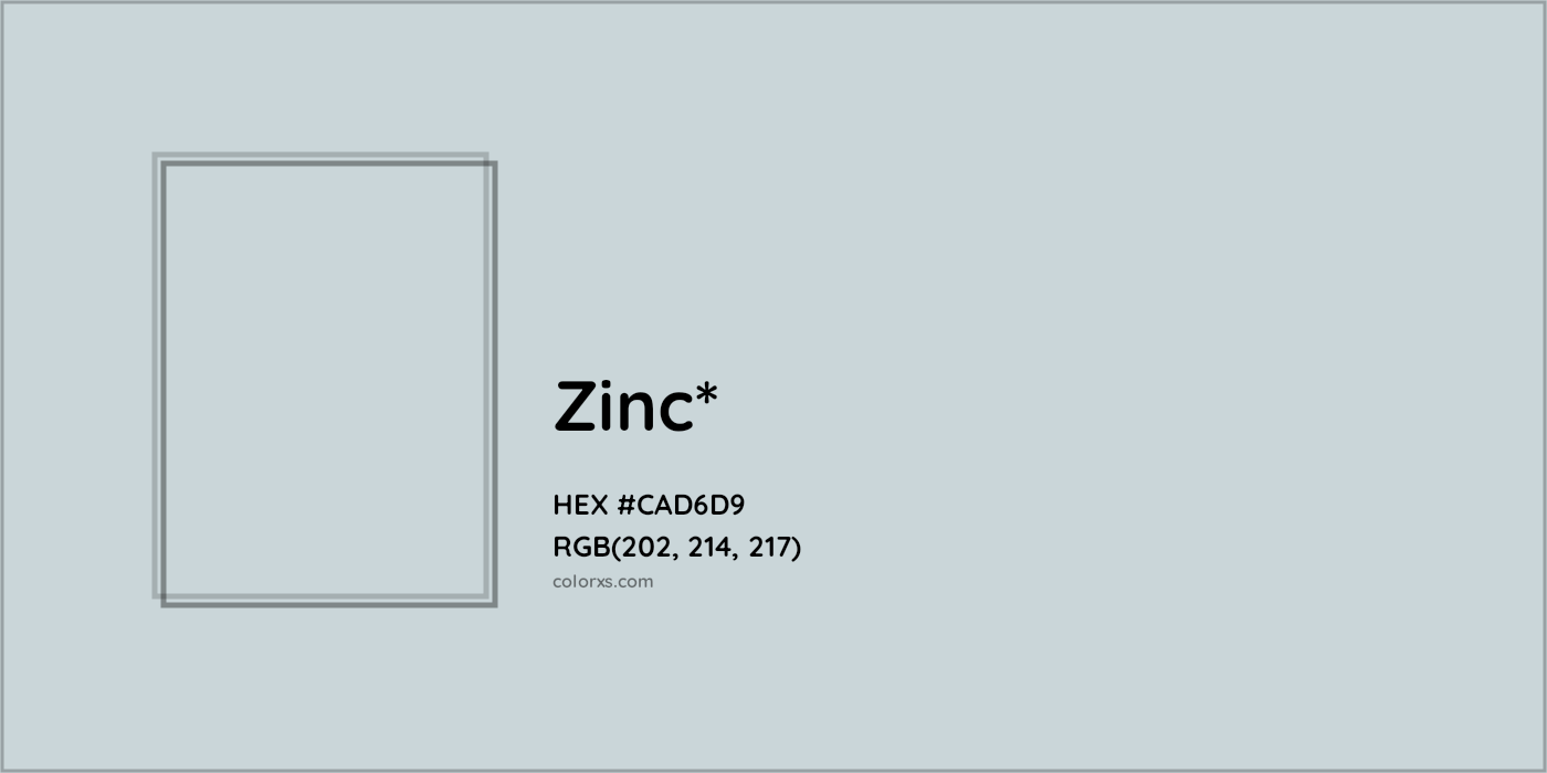 HEX #CAD6D9 Color Name, Color Code, Palettes, Similar Paints, Images