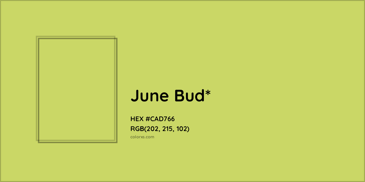 HEX #CAD766 Color Name, Color Code, Palettes, Similar Paints, Images
