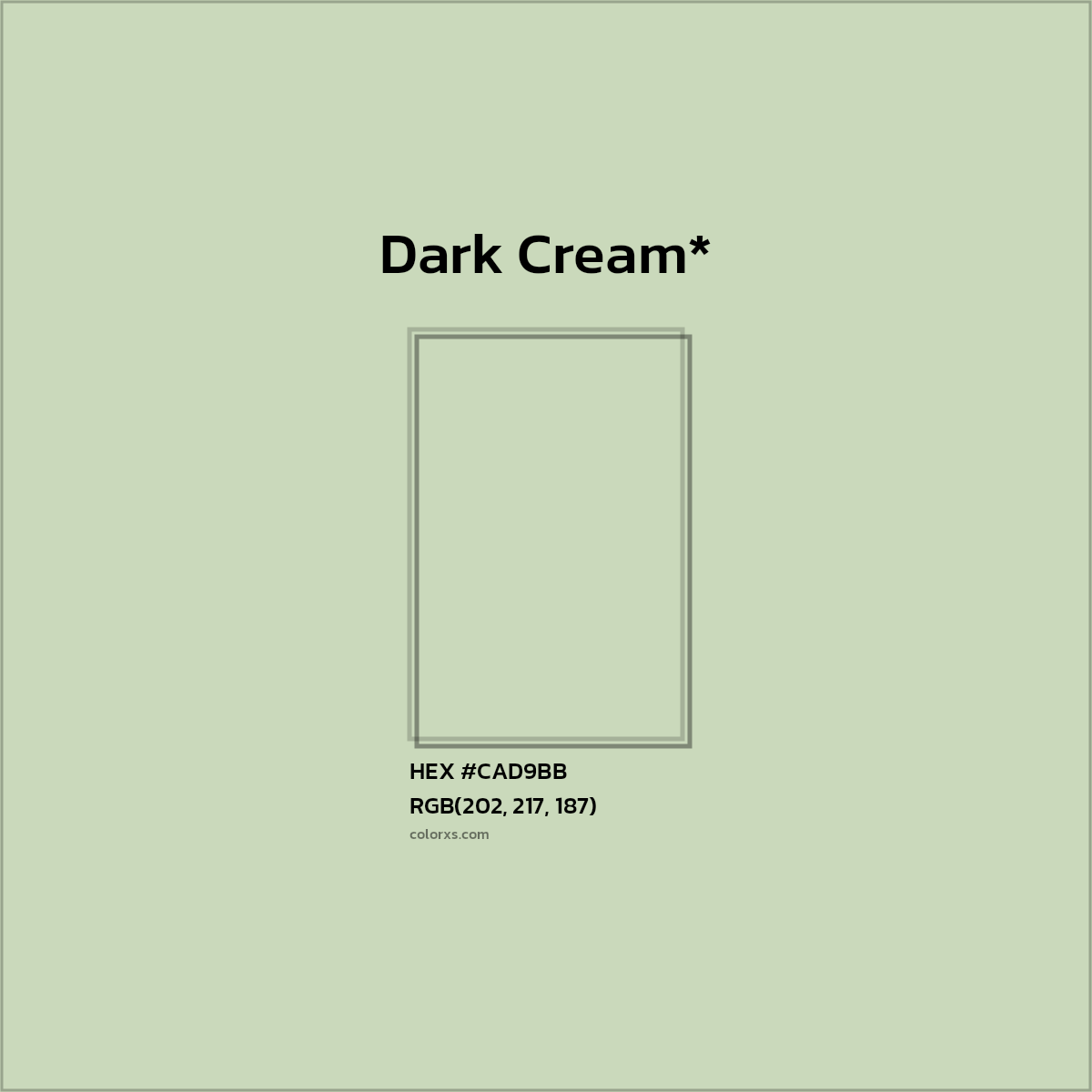 HEX #CAD9BB Color Name, Color Code, Palettes, Similar Paints, Images