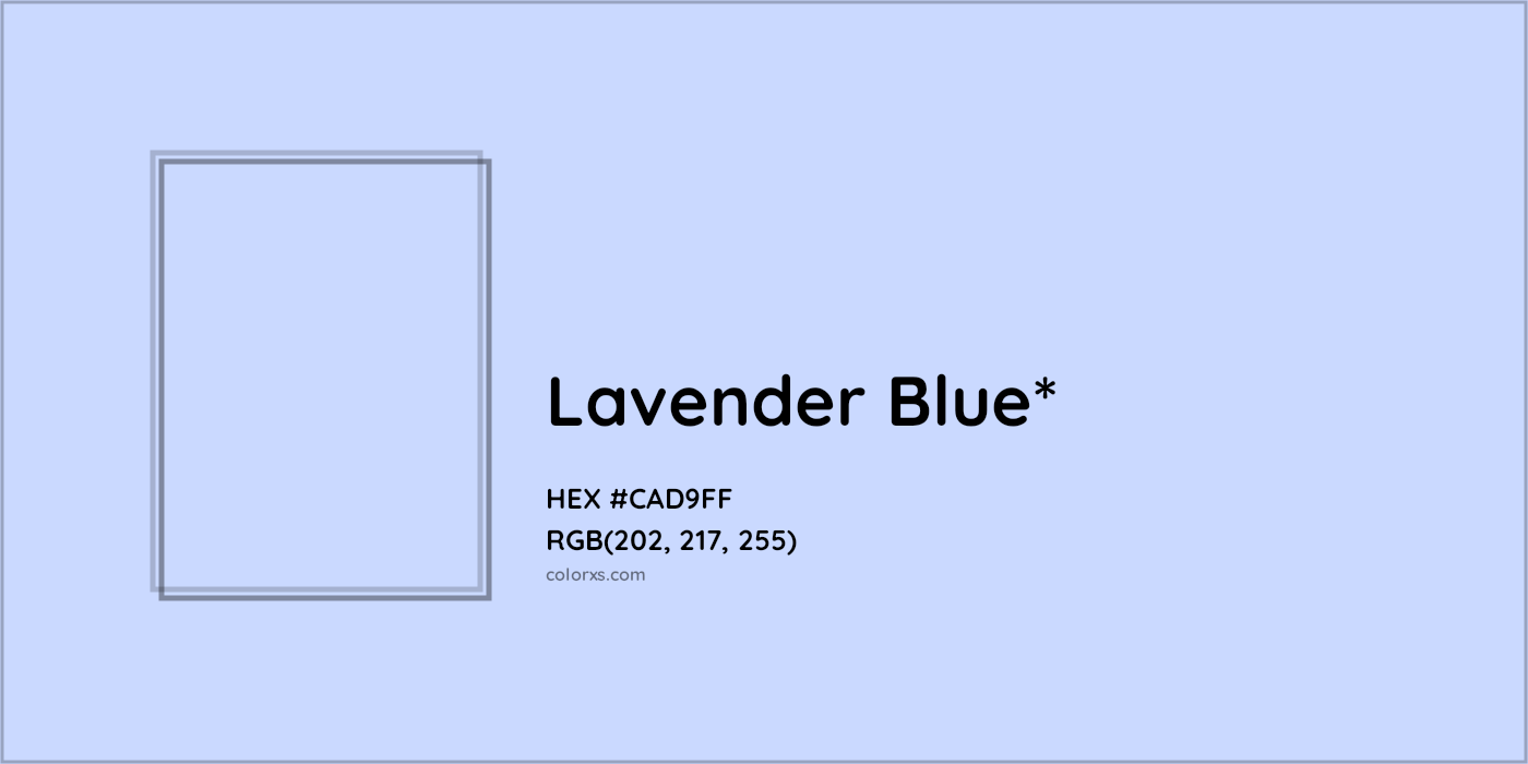 HEX #CAD9FF Color Name, Color Code, Palettes, Similar Paints, Images