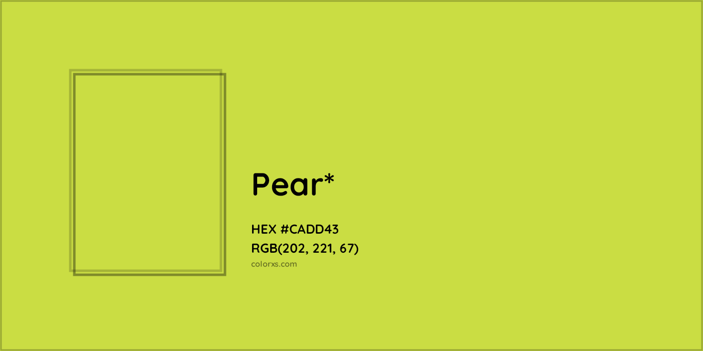 HEX #CADD43 Color Name, Color Code, Palettes, Similar Paints, Images