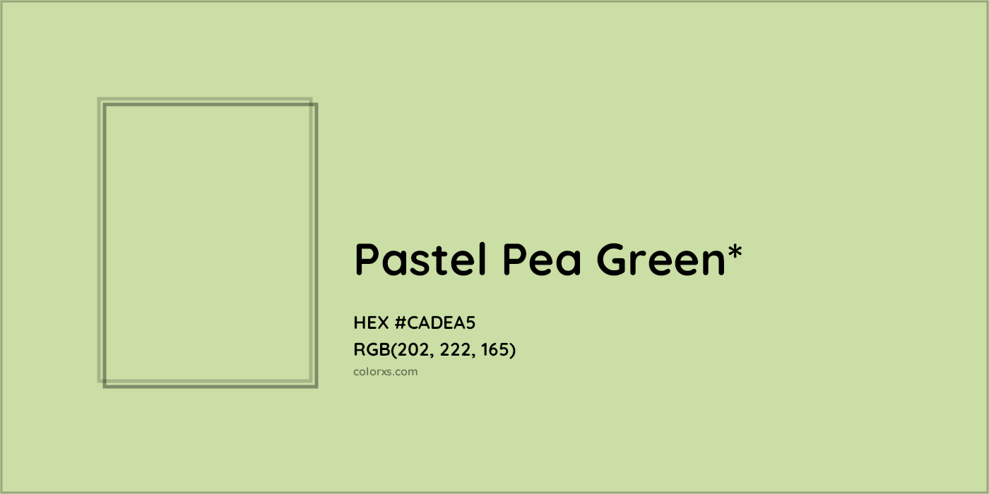 HEX #CADEA5 Color Name, Color Code, Palettes, Similar Paints, Images