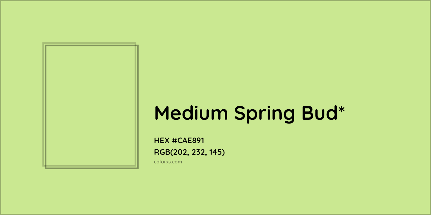 HEX #CAE891 Color Name, Color Code, Palettes, Similar Paints, Images