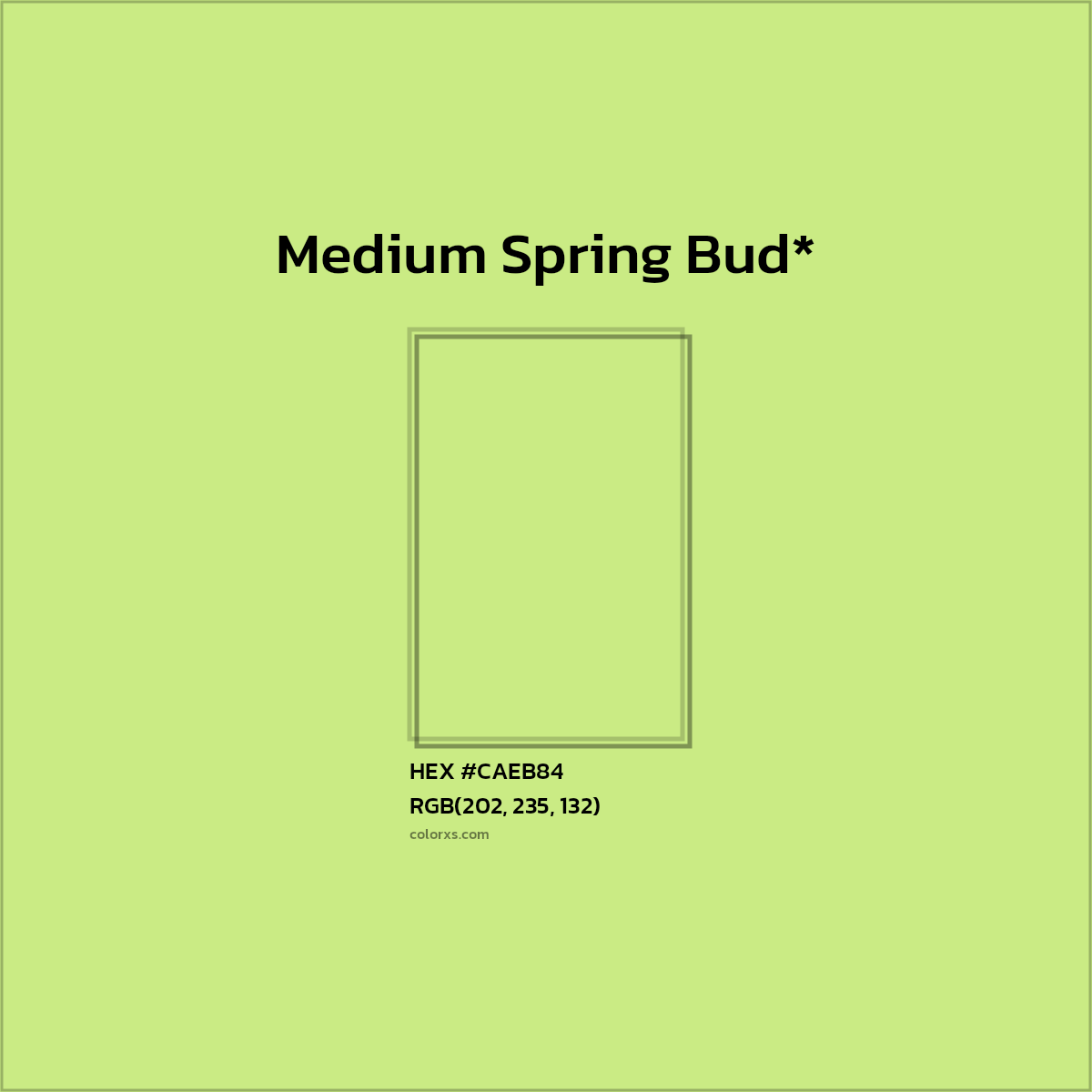 HEX #CAEB84 Color Name, Color Code, Palettes, Similar Paints, Images