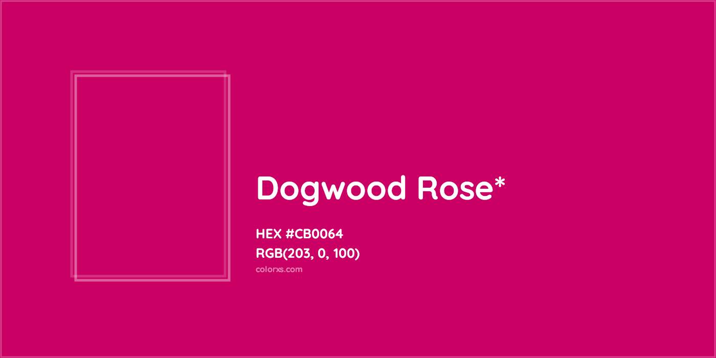 HEX #CB0064 Color Name, Color Code, Palettes, Similar Paints, Images