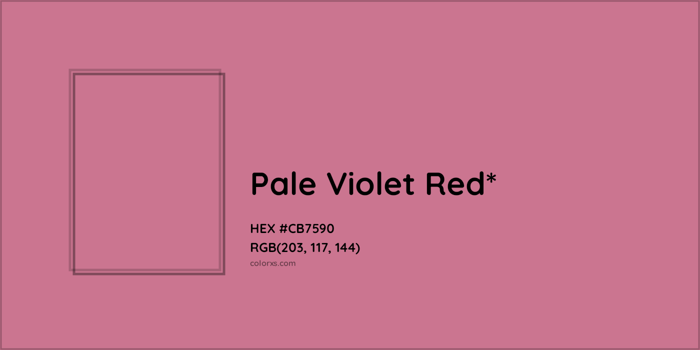 HEX #CB7590 Color Name, Color Code, Palettes, Similar Paints, Images