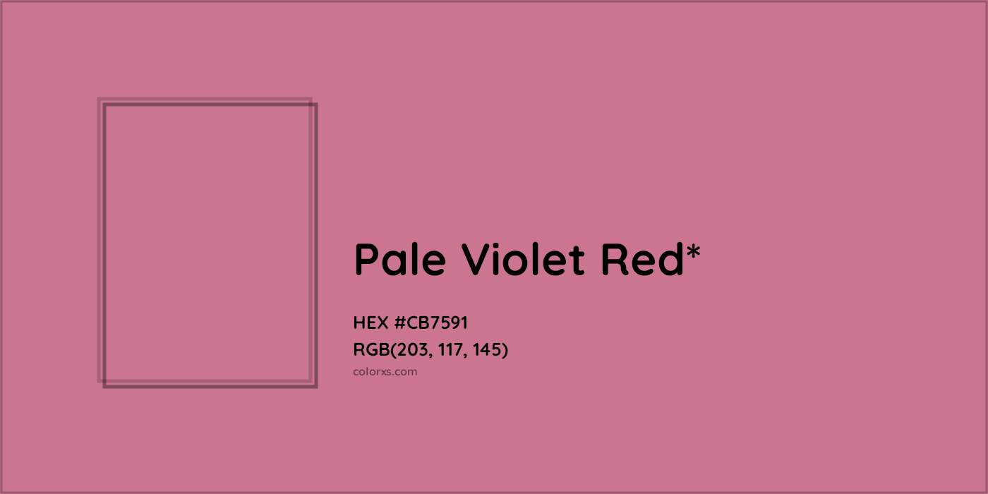 HEX #CB7591 Color Name, Color Code, Palettes, Similar Paints, Images