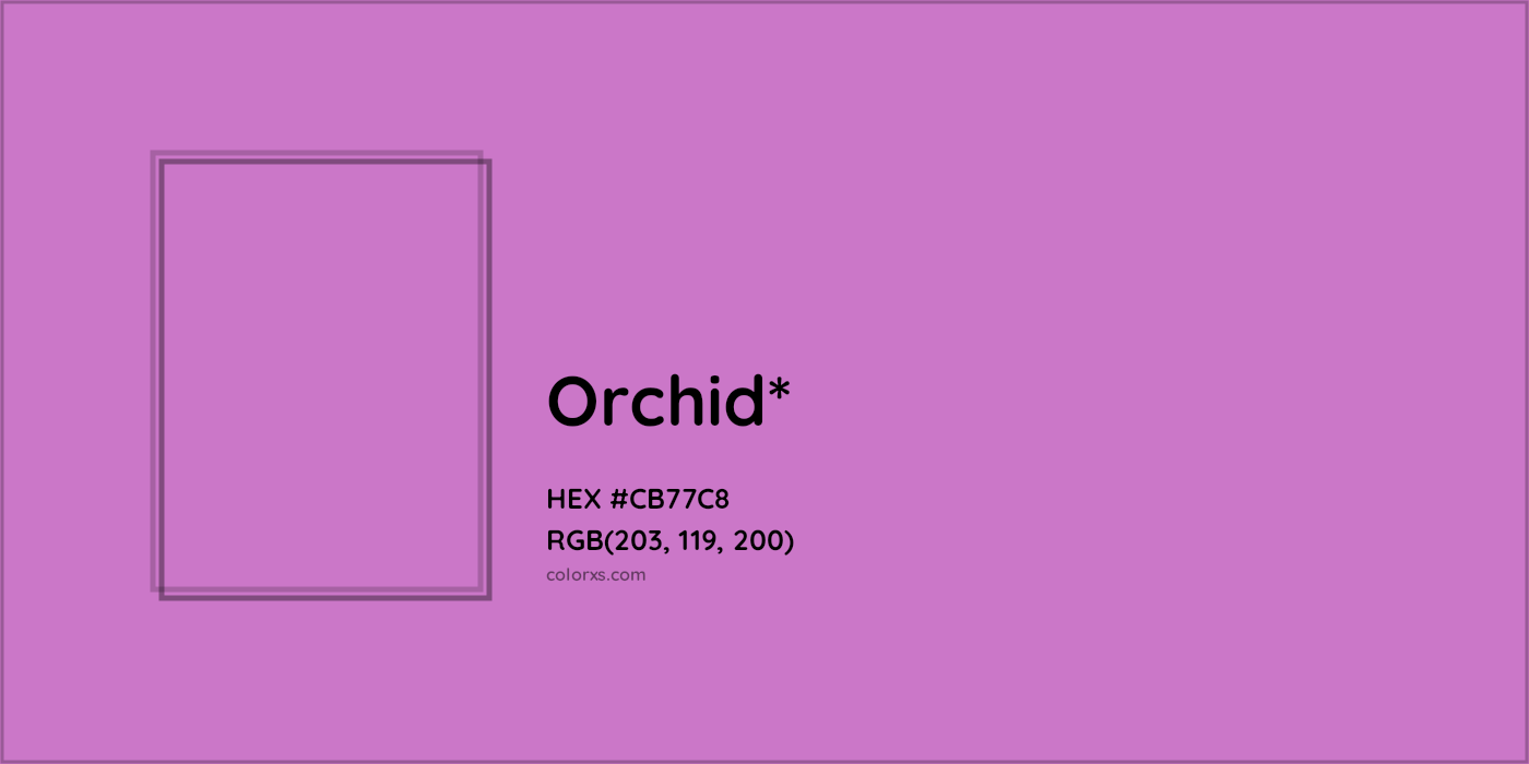 HEX #CB77C8 Color Name, Color Code, Palettes, Similar Paints, Images