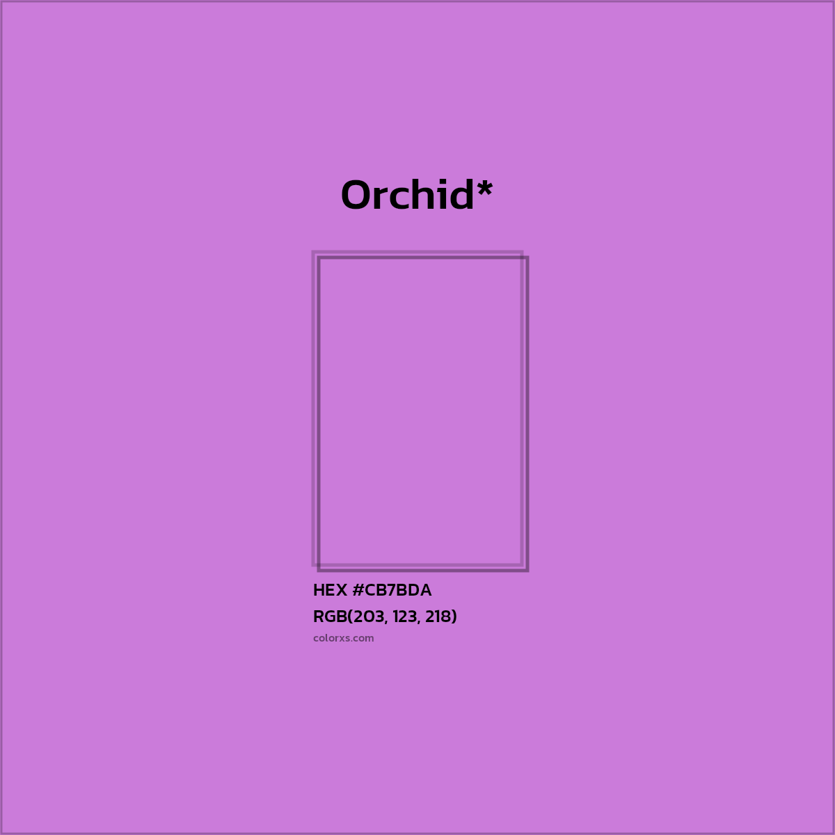 HEX #CB7BDA Color Name, Color Code, Palettes, Similar Paints, Images