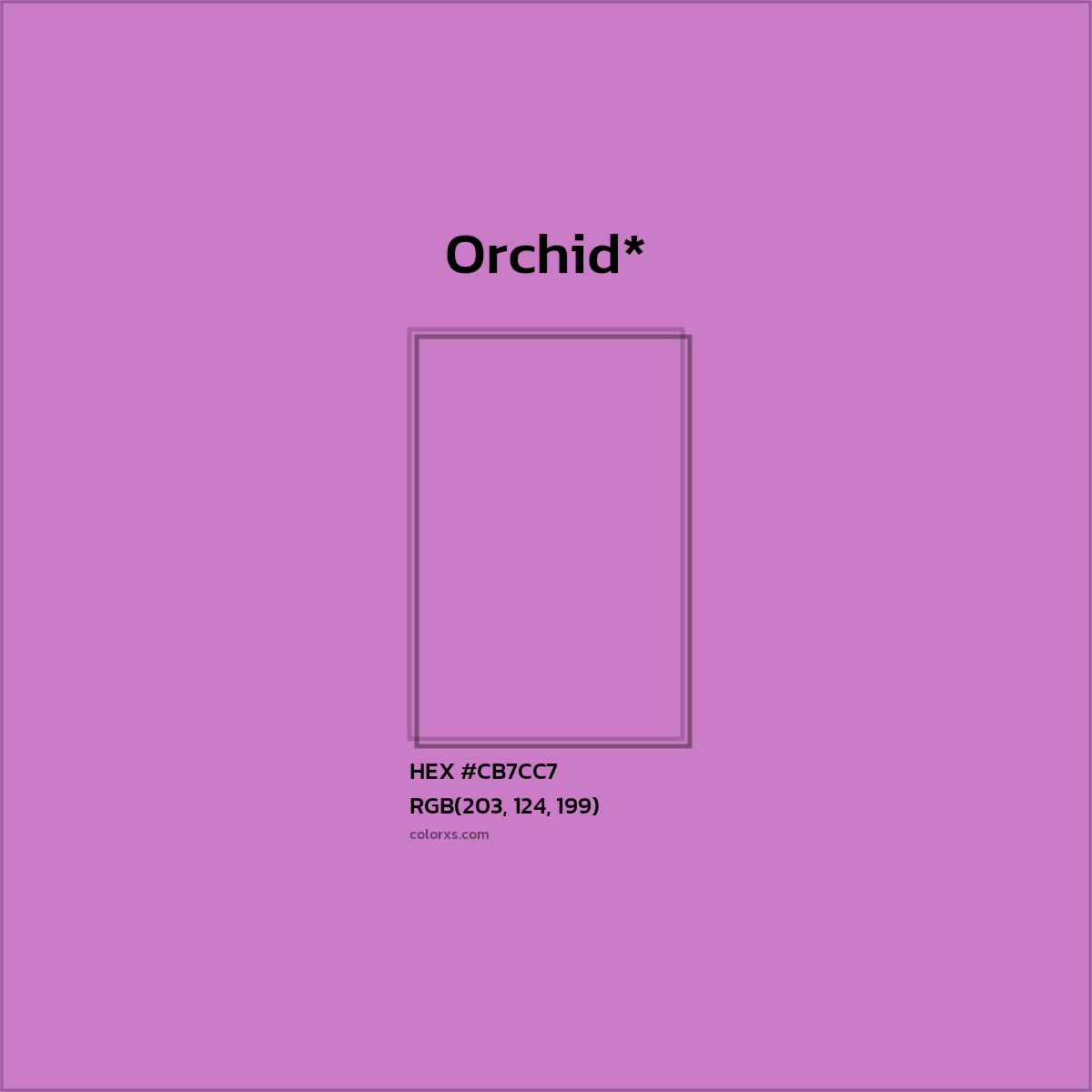 HEX #CB7CC7 Color Name, Color Code, Palettes, Similar Paints, Images