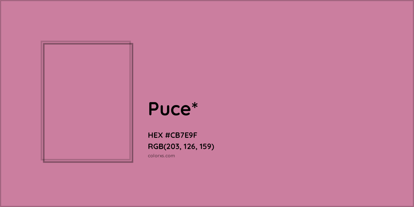 HEX #CB7E9F Color Name, Color Code, Palettes, Similar Paints, Images