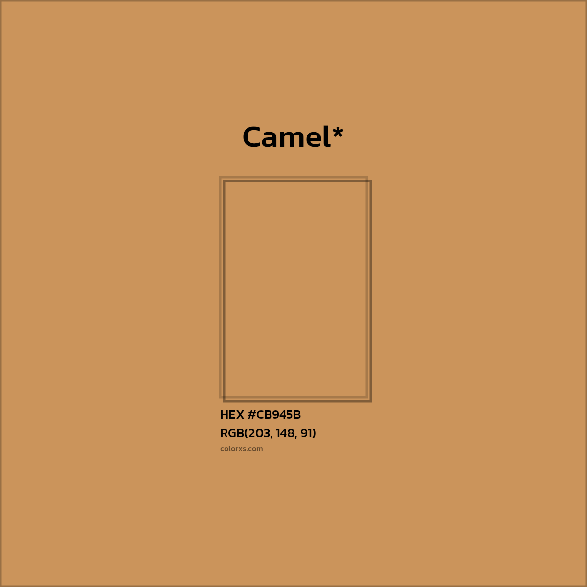 HEX #CB945B Color Name, Color Code, Palettes, Similar Paints, Images