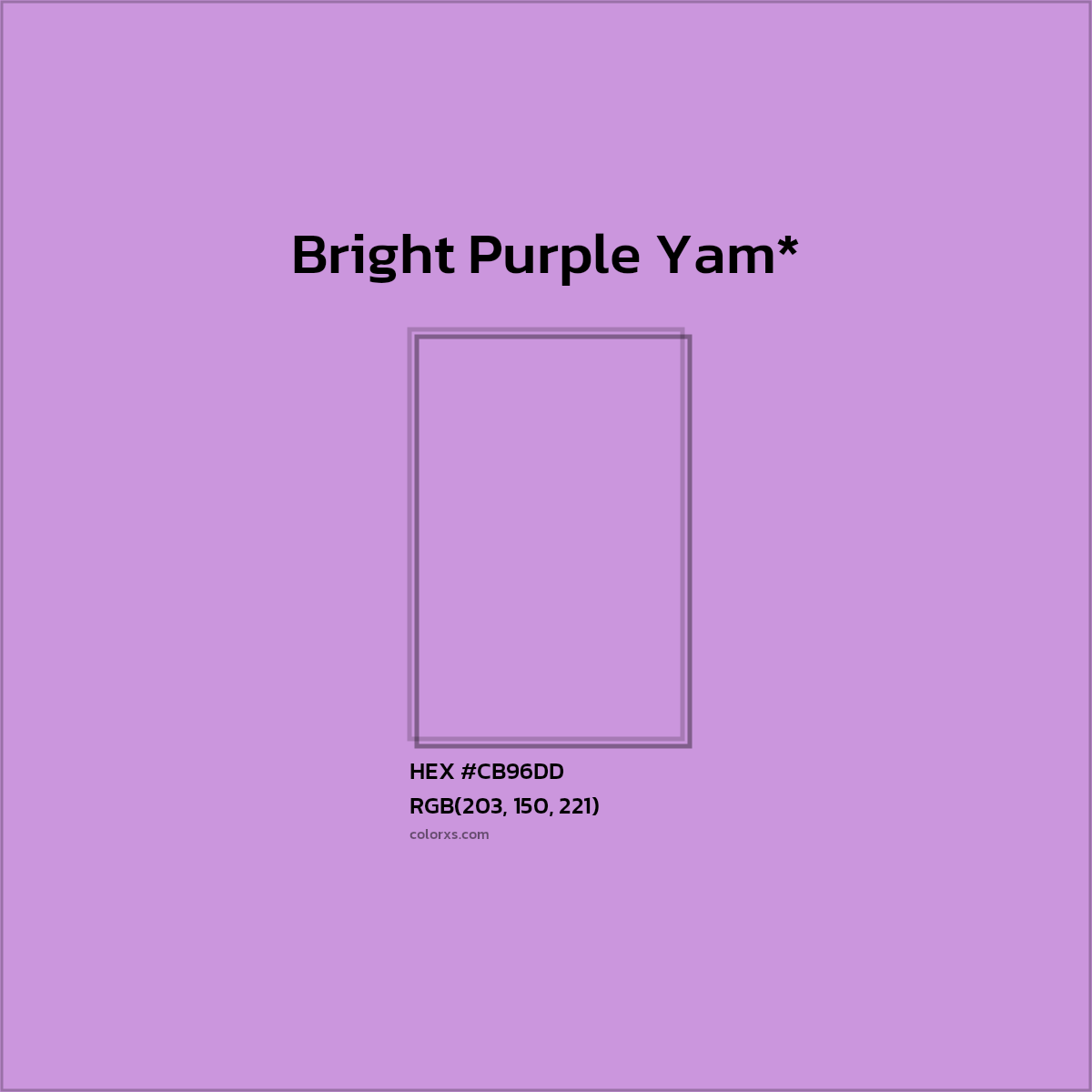 HEX #CB96DD Color Name, Color Code, Palettes, Similar Paints, Images