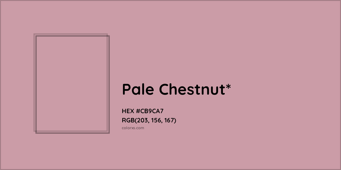 HEX #CB9CA7 Color Name, Color Code, Palettes, Similar Paints, Images