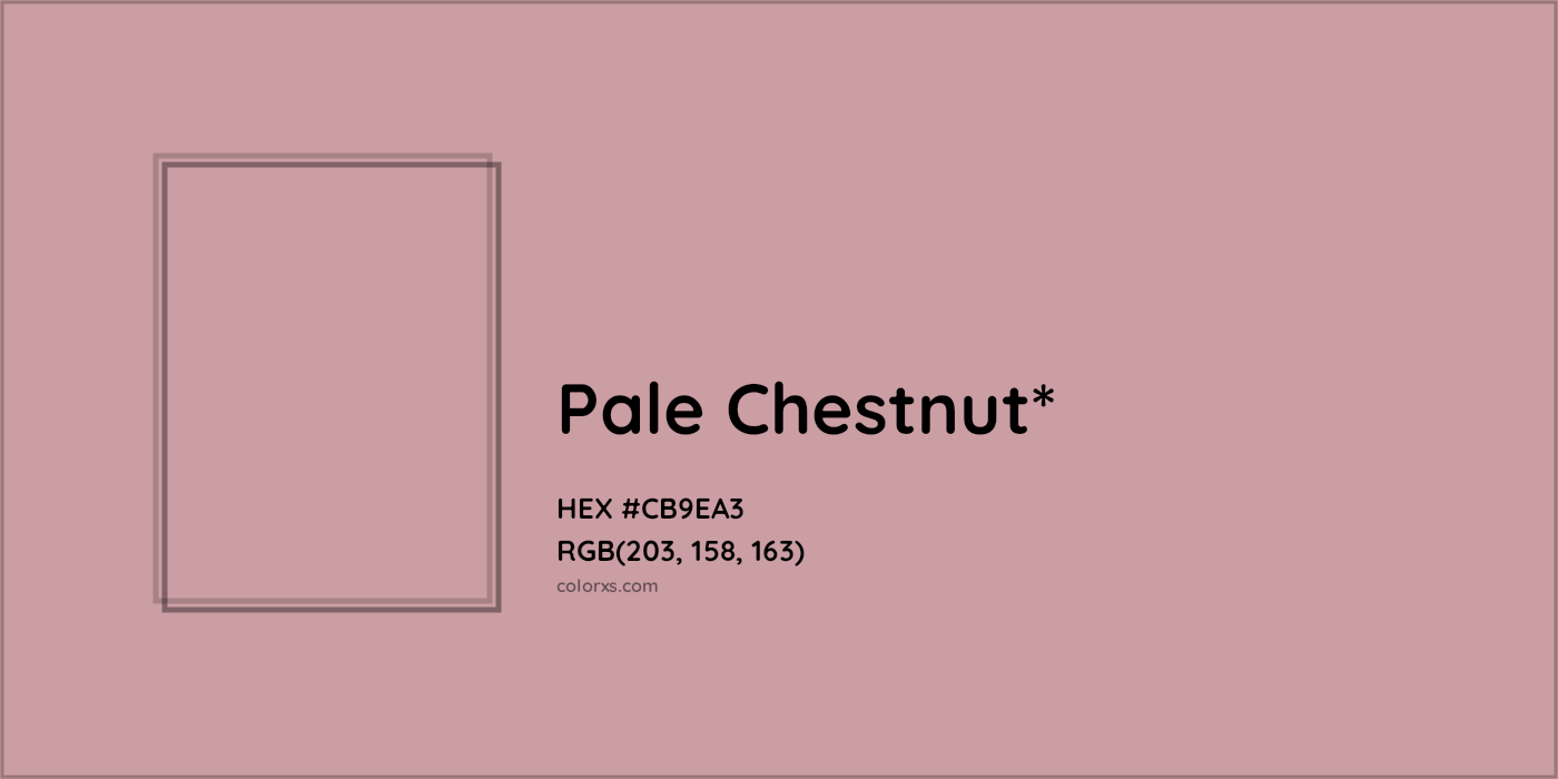 HEX #CB9EA3 Color Name, Color Code, Palettes, Similar Paints, Images