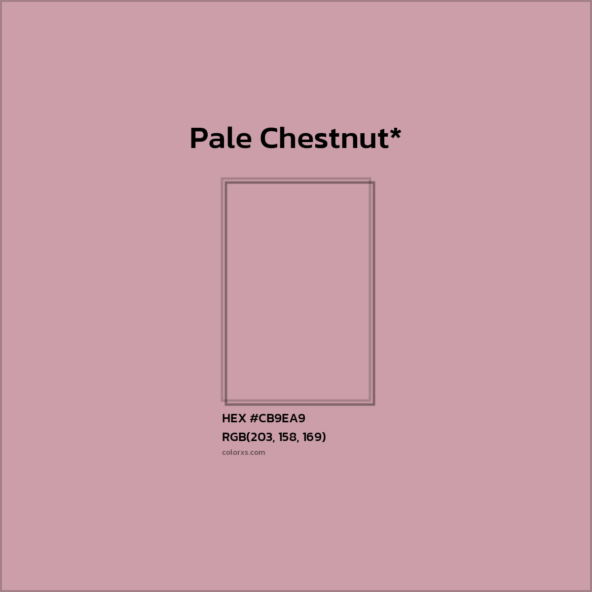 HEX #CB9EA9 Color Name, Color Code, Palettes, Similar Paints, Images
