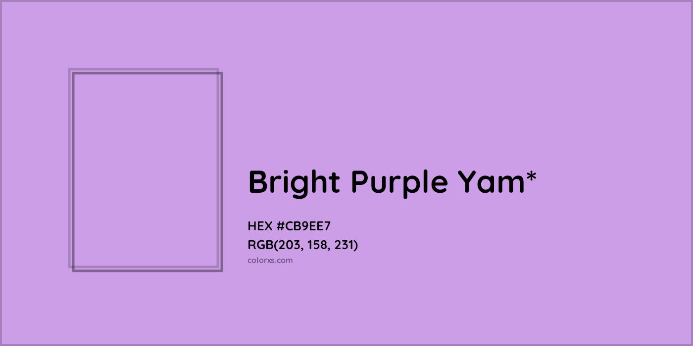 HEX #CB9EE7 Color Name, Color Code, Palettes, Similar Paints, Images