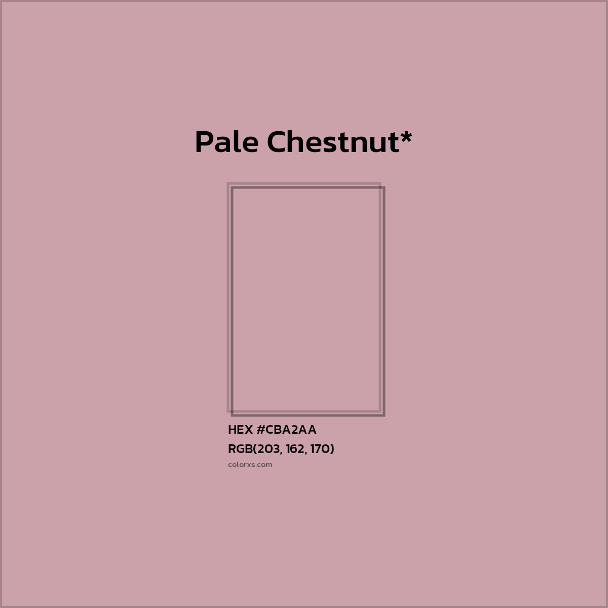 HEX #CBA2AA Color Name, Color Code, Palettes, Similar Paints, Images