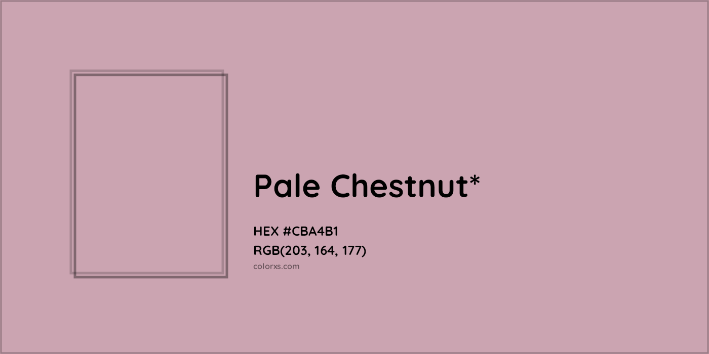 HEX #CBA4B1 Color Name, Color Code, Palettes, Similar Paints, Images