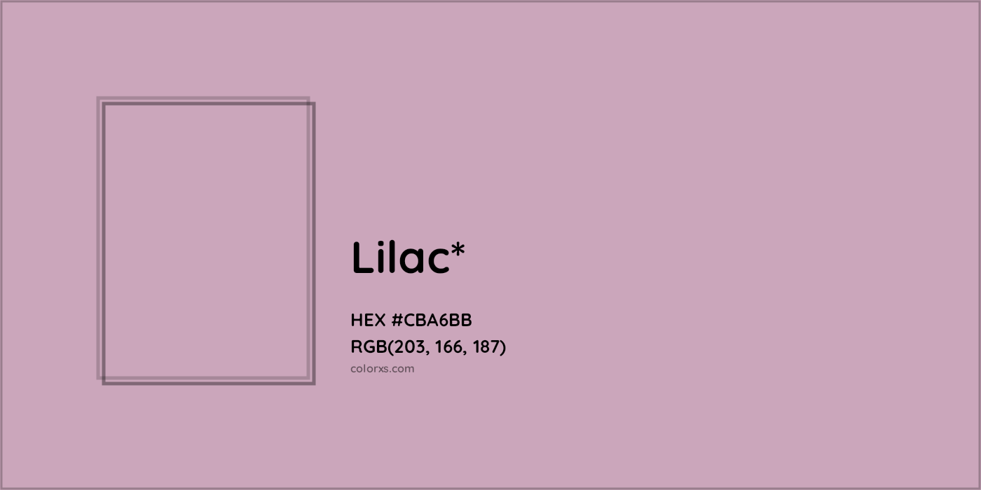 HEX #CBA6BB Color Name, Color Code, Palettes, Similar Paints, Images