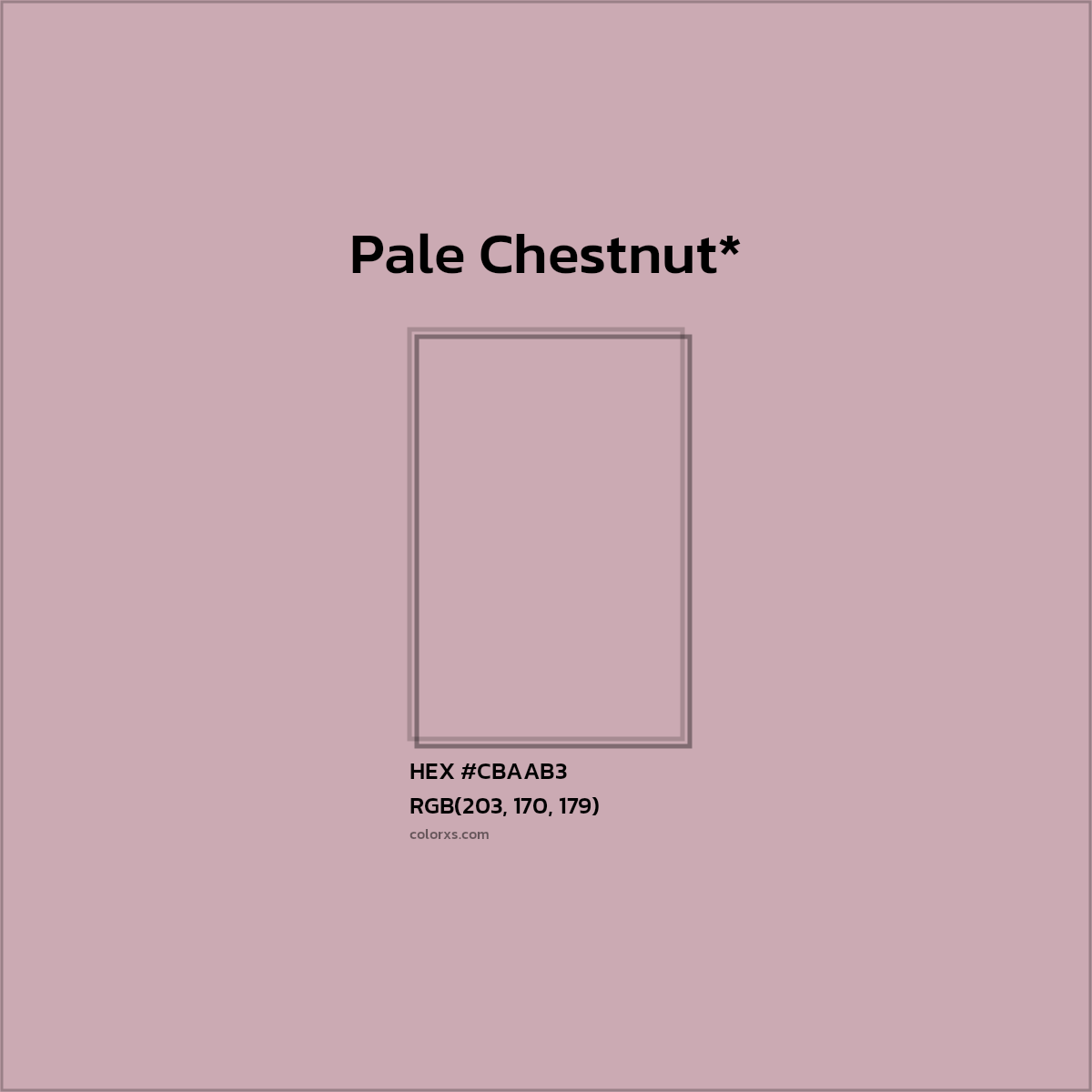 HEX #CBAAB3 Color Name, Color Code, Palettes, Similar Paints, Images