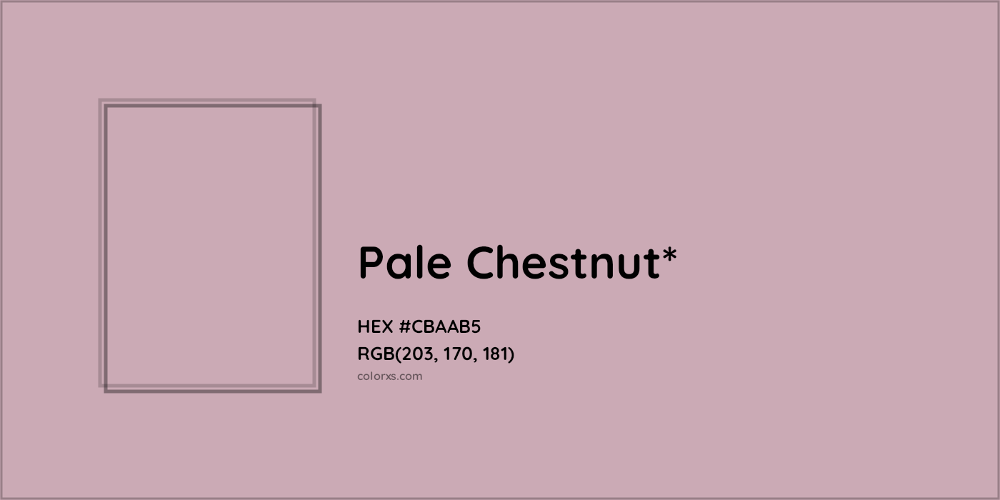HEX #CBAAB5 Color Name, Color Code, Palettes, Similar Paints, Images
