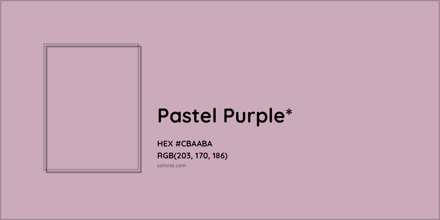 HEX #CBAABA Color Name, Color Code, Palettes, Similar Paints, Images