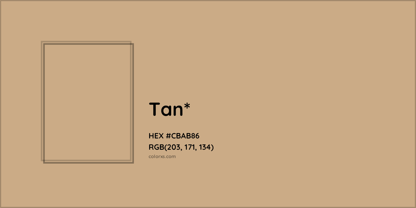 HEX #CBAB86 Color Name, Color Code, Palettes, Similar Paints, Images