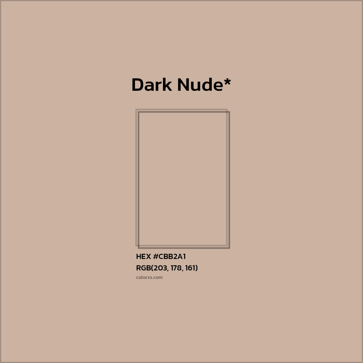 HEX #CBB2A1 Color Name, Color Code, Palettes, Similar Paints, Images