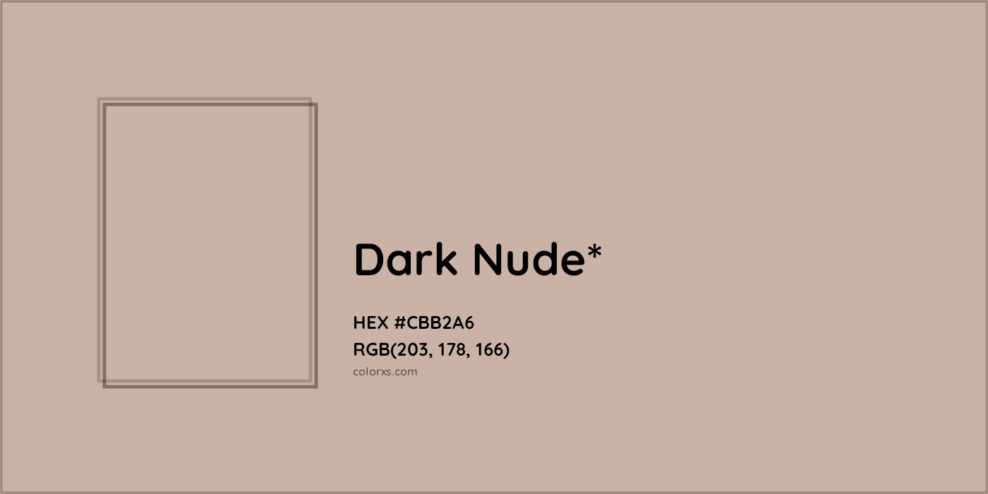 HEX #CBB2A6 Color Name, Color Code, Palettes, Similar Paints, Images