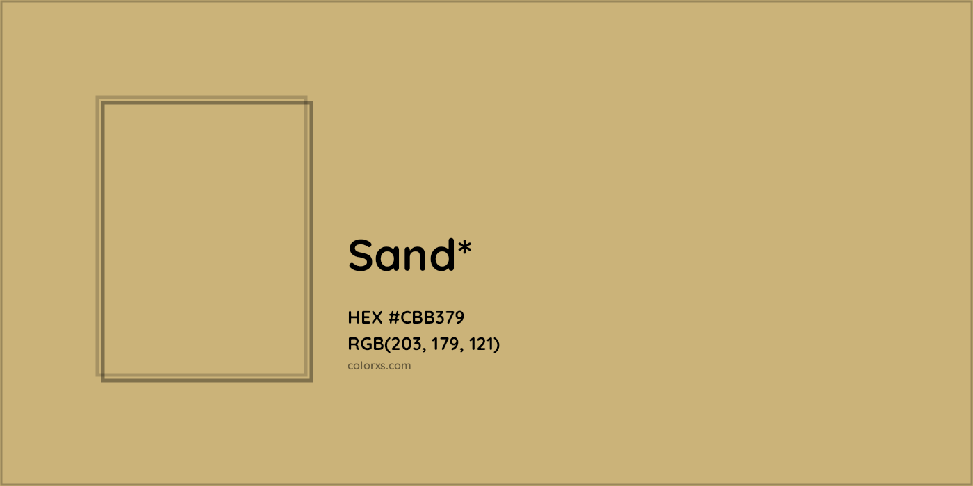 HEX #CBB379 Color Name, Color Code, Palettes, Similar Paints, Images