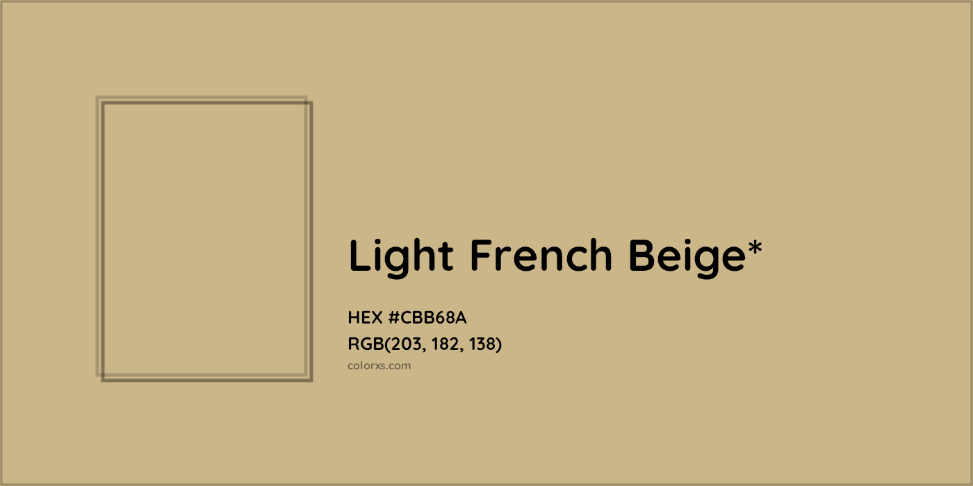 HEX #CBB68A Color Name, Color Code, Palettes, Similar Paints, Images