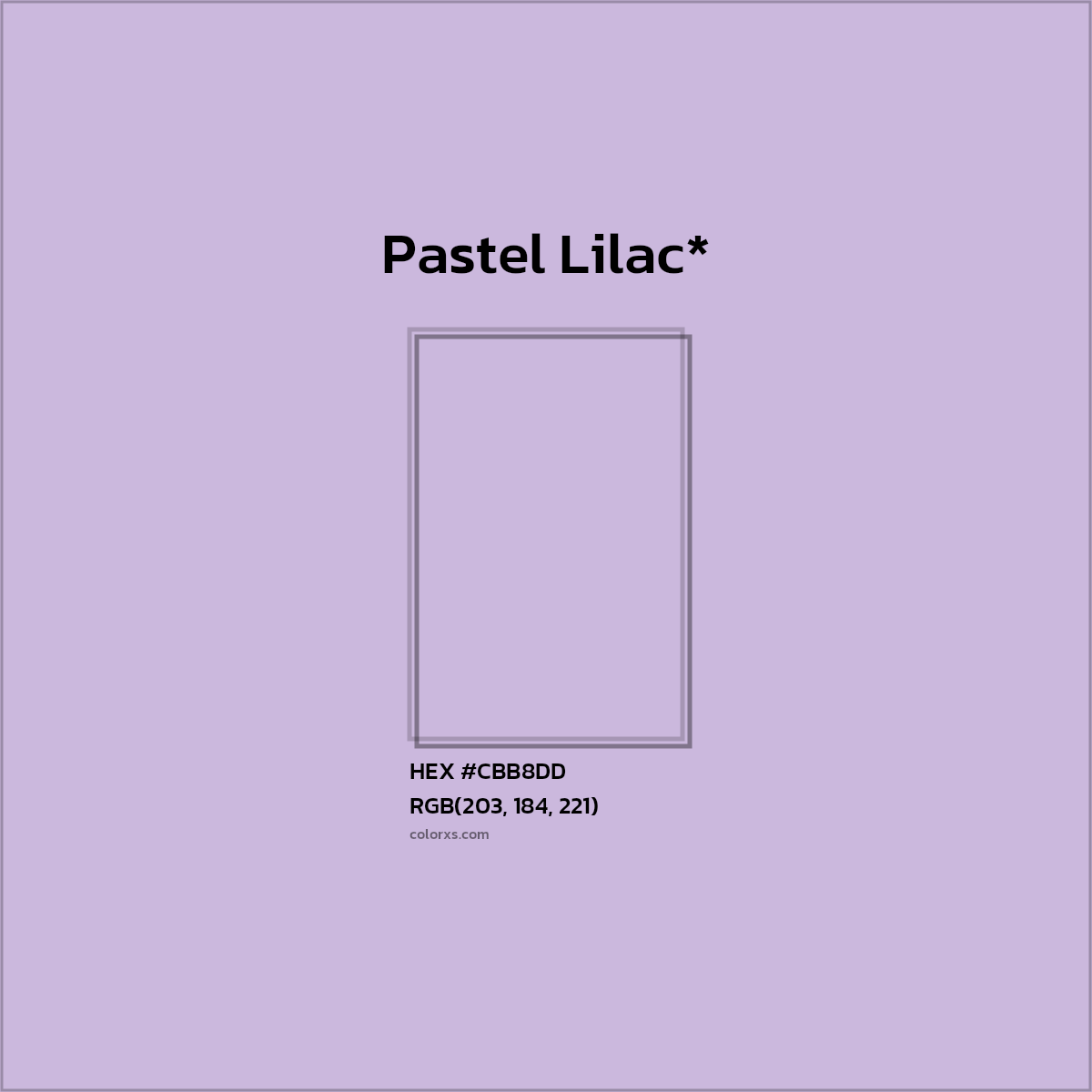 HEX #CBB8DD Color Name, Color Code, Palettes, Similar Paints, Images