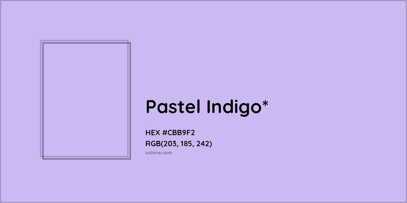 HEX #CBB9F2 Color Name, Color Code, Palettes, Similar Paints, Images
