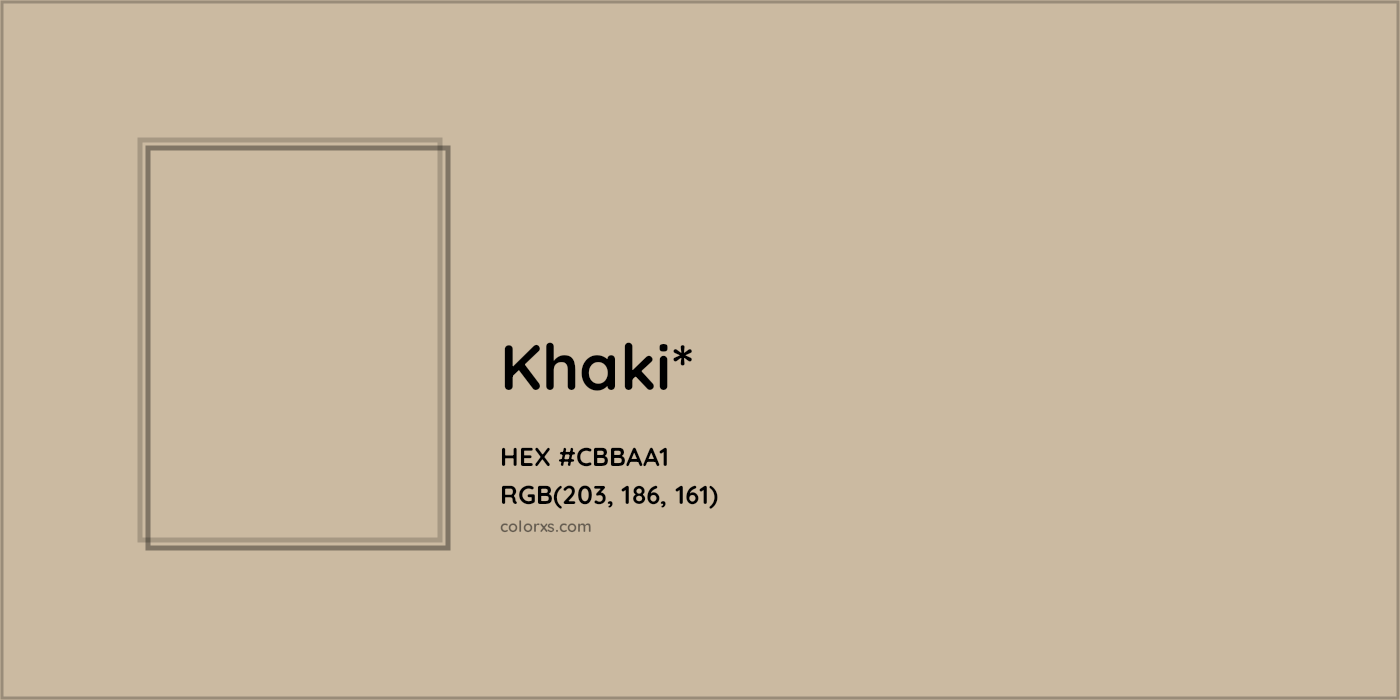 HEX #CBBAA1 Color Name, Color Code, Palettes, Similar Paints, Images