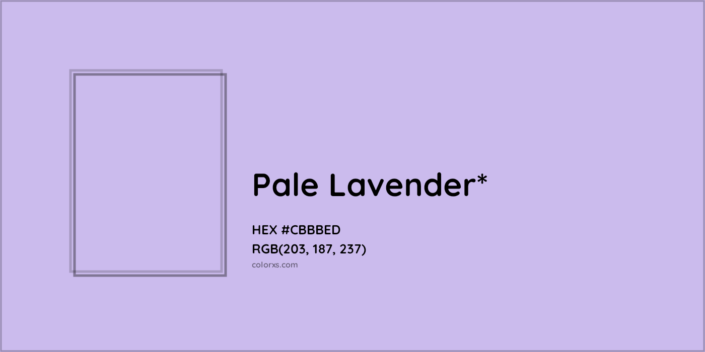 HEX #CBBBED Color Name, Color Code, Palettes, Similar Paints, Images
