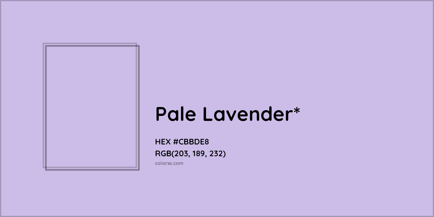 HEX #CBBDE8 Color Name, Color Code, Palettes, Similar Paints, Images