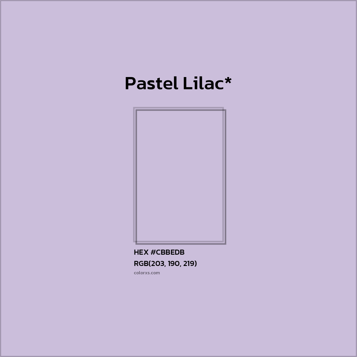 HEX #CBBEDB Color Name, Color Code, Palettes, Similar Paints, Images