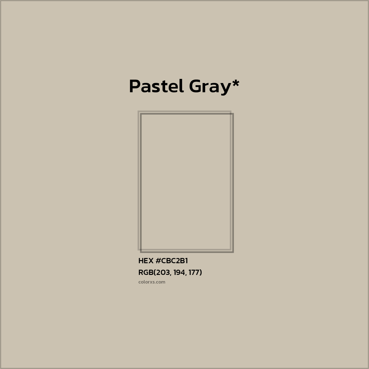 HEX #CBC2B1 Color Name, Color Code, Palettes, Similar Paints, Images