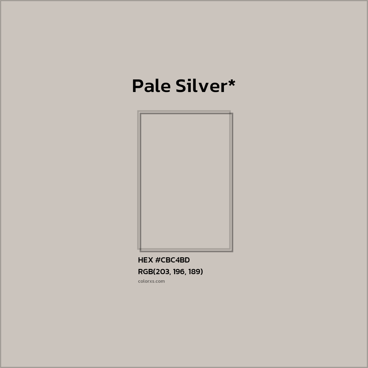 HEX #CBC4BD Color Name, Color Code, Palettes, Similar Paints, Images