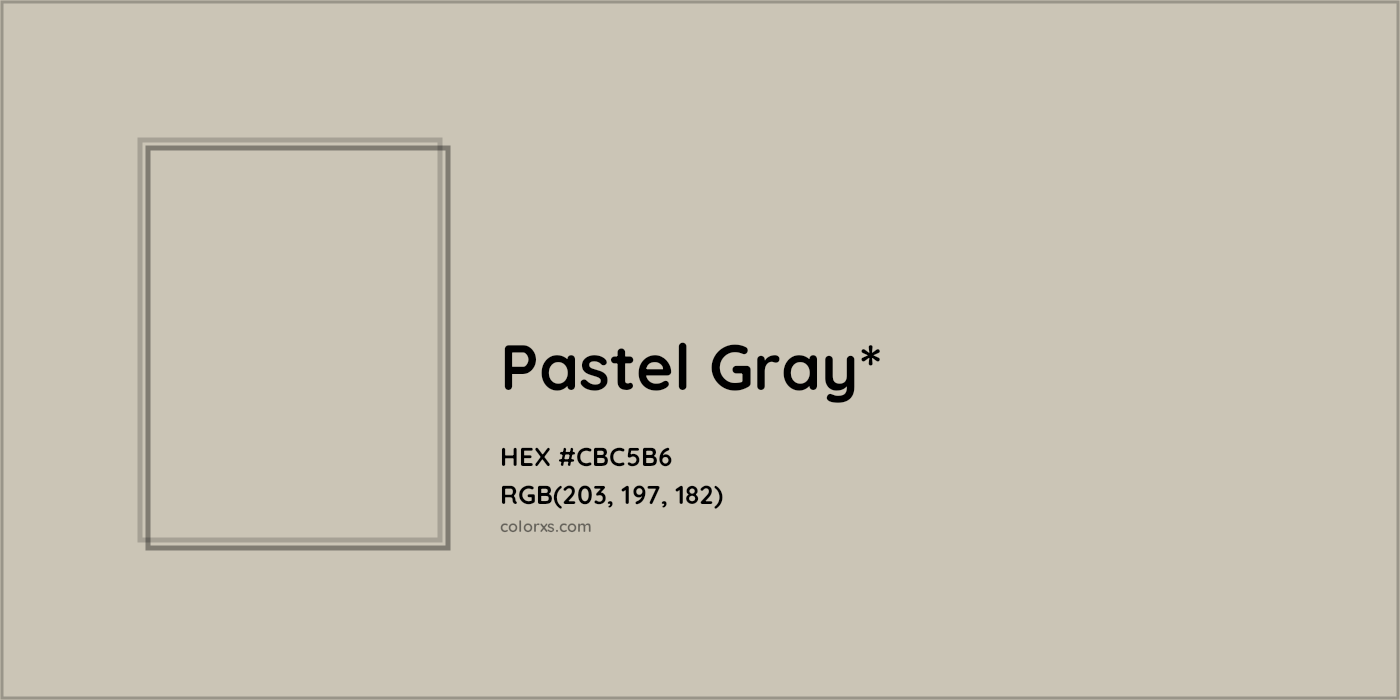 HEX #CBC5B6 Color Name, Color Code, Palettes, Similar Paints, Images