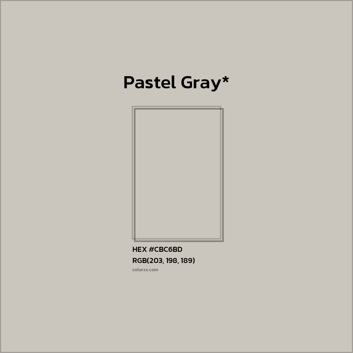 HEX #CBC6BD Color Name, Color Code, Palettes, Similar Paints, Images