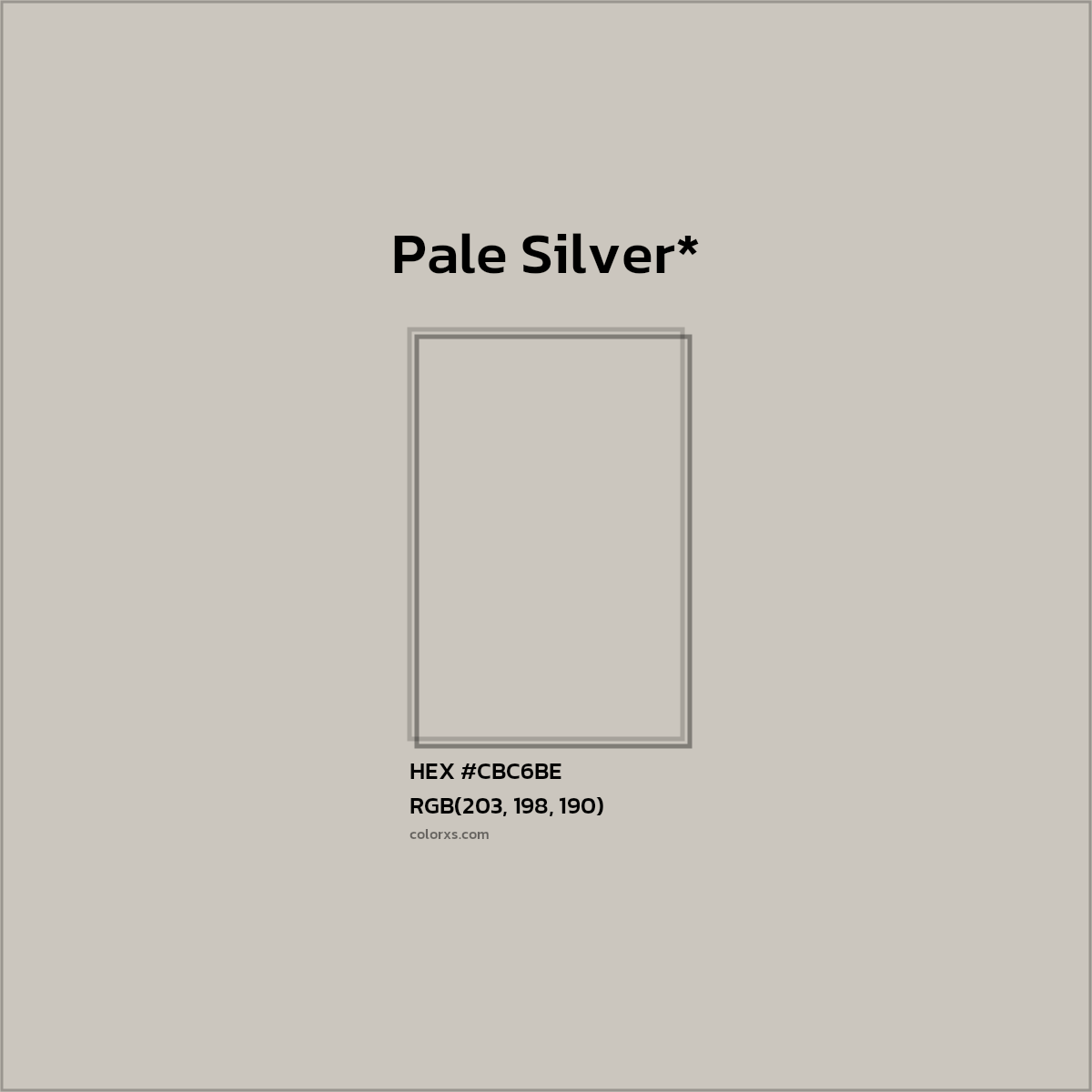 HEX #CBC6BE Color Name, Color Code, Palettes, Similar Paints, Images