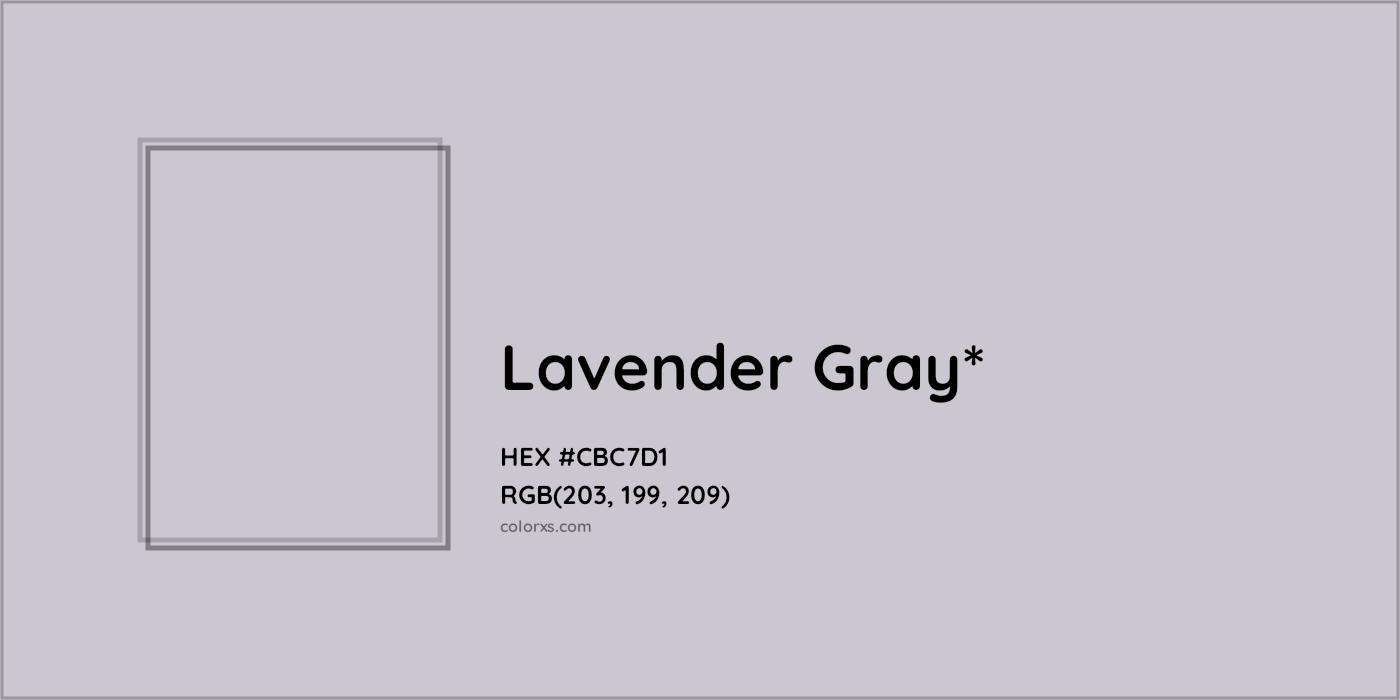 HEX #CBC7D1 Color Name, Color Code, Palettes, Similar Paints, Images